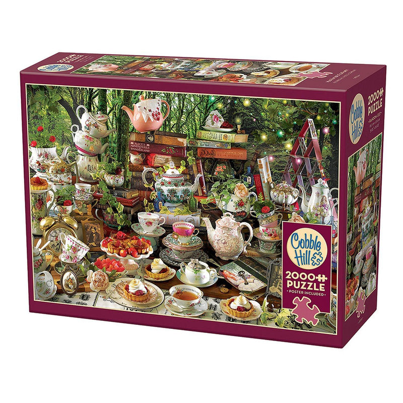 Cobble Hill - Mad Hatter's Tea Party (2000-Piece Puzzle) - Limolin 