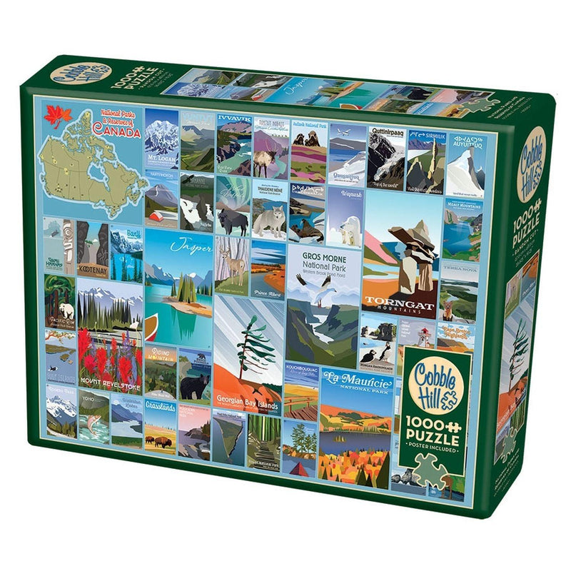 Cobble Hill - National Parks And Reserves of Canada (1000-Piece Puzzle) - Limolin 