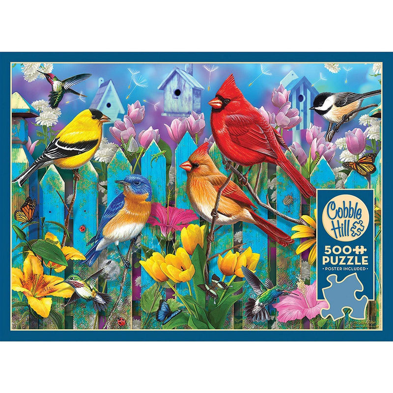 Cobble Hill - On The Fence (500-Piece Puzzle) - Limolin 