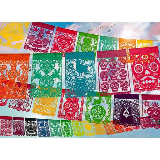 Cobble Hill - Papel Picado (500-Piece Puzzle) - Limolin 
