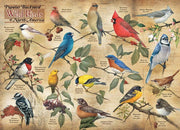 Cobble Hill - Popular Backyard Wild Birds of NA (1000-Piece Puzzle) - Limolin 