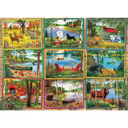Cobble Hill - Postcards From Lake Country (1000-Piece Puzzle) - Limolin 