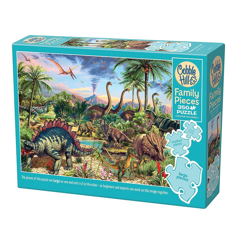 Cobble Hill - Prehistoric Party (Family) | Family Pieces 350 - Limolin 
