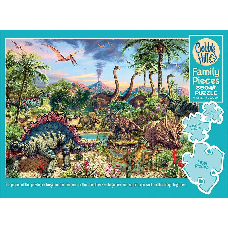 Cobble Hill - Prehistoric Party (Family) | Family Pieces 350 - Limolin 