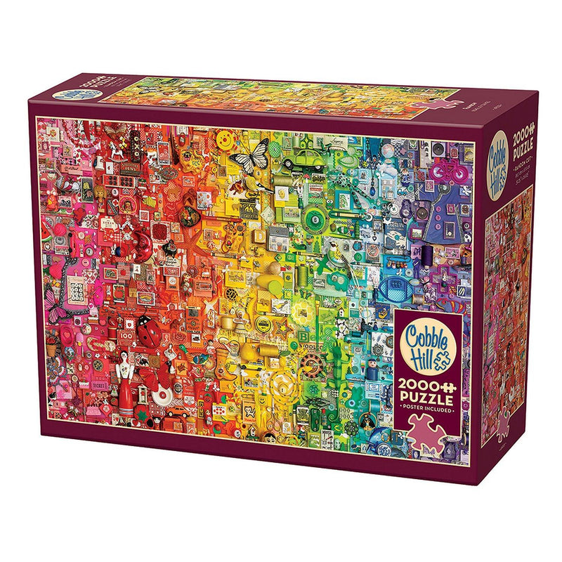 Cobble Hill - Rainbow (2000-Piece Puzzle) - Limolin 