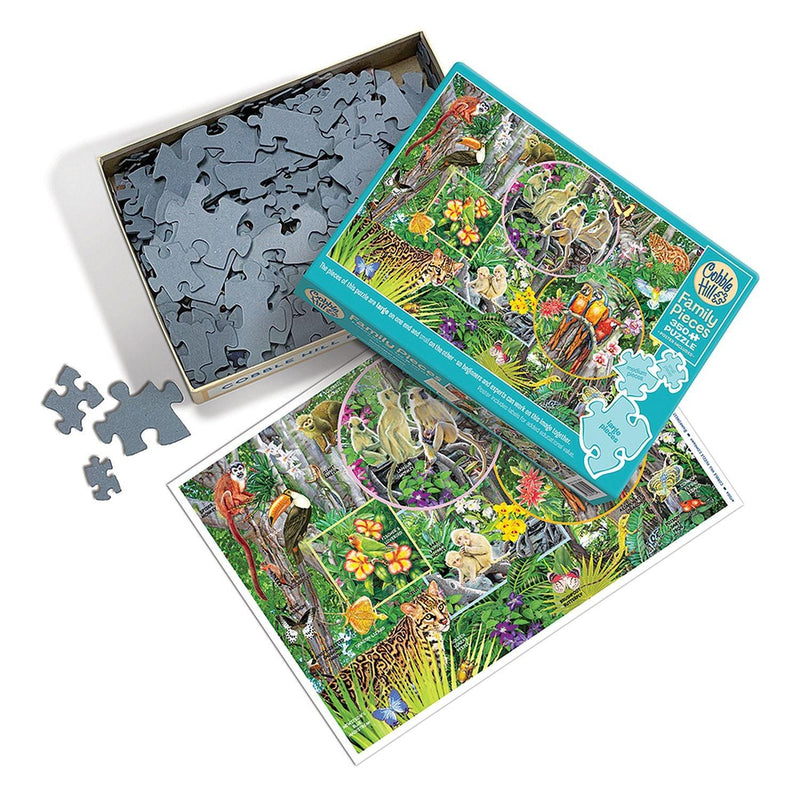 Cobble Hill - Rainforest Magic (Family) | Family Pieces 350 - Limolin 