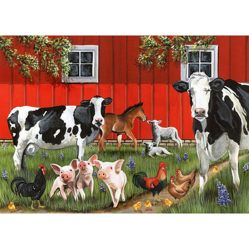 Cobble Hill - Red Barn Farm (tray) | 35 Piece Tray - Limolin 