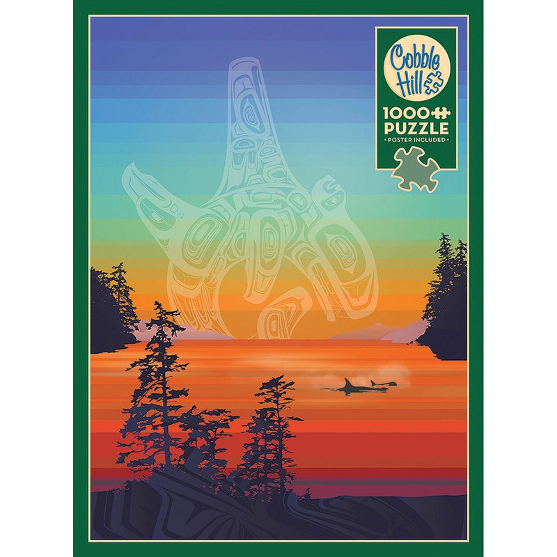 Cobble Hill - Salish Coast Colors (1000-Piece Puzzle) - Limolin 