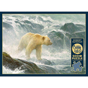 Cobble Hill - Salmon Watch - Spirit Bear (500-Piece Puzzle) - Limolin 