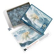 Cobble Hill - Salmon Watch - Spirit Bear (500-Piece Puzzle) - Limolin 