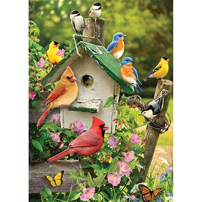 Cobble Hill - Singing Around The Birdhouse (35-Piece Puzzle Tray) - Limolin 