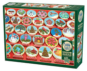 Cobble Hill - Snow Globe Cookies - 1000 piece - Limolin 