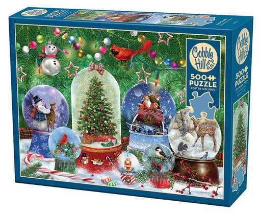 Cobble Hill - Snow Globes- 500 piece - Limolin 