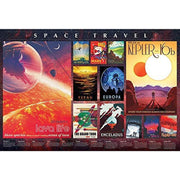 Cobble Hill - Space Travel Posters (2000-Piece Puzzle) - Limolin 