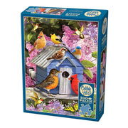 Cobble Hill - Spring Birdhouse (500-Piece Puzzle) - Limolin 