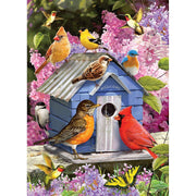 Cobble Hill - Spring Birdhouse (500-Piece Puzzle) - Limolin 