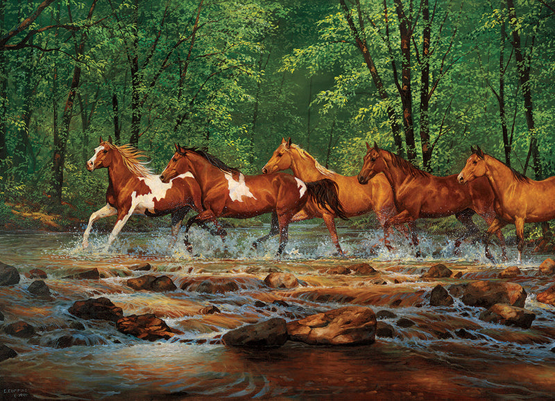 Cobble Hill - Spring Creek Run (1000-Piece Puzzle) - Limolin 