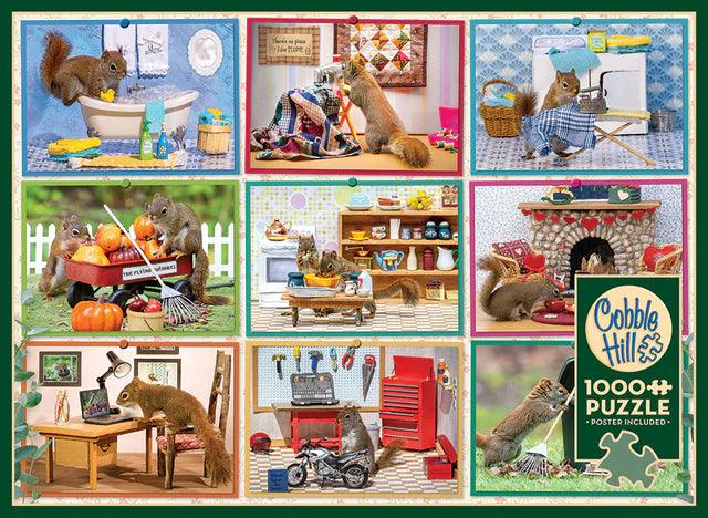 Cobble Hill - Squirrels at Home - Limolin 