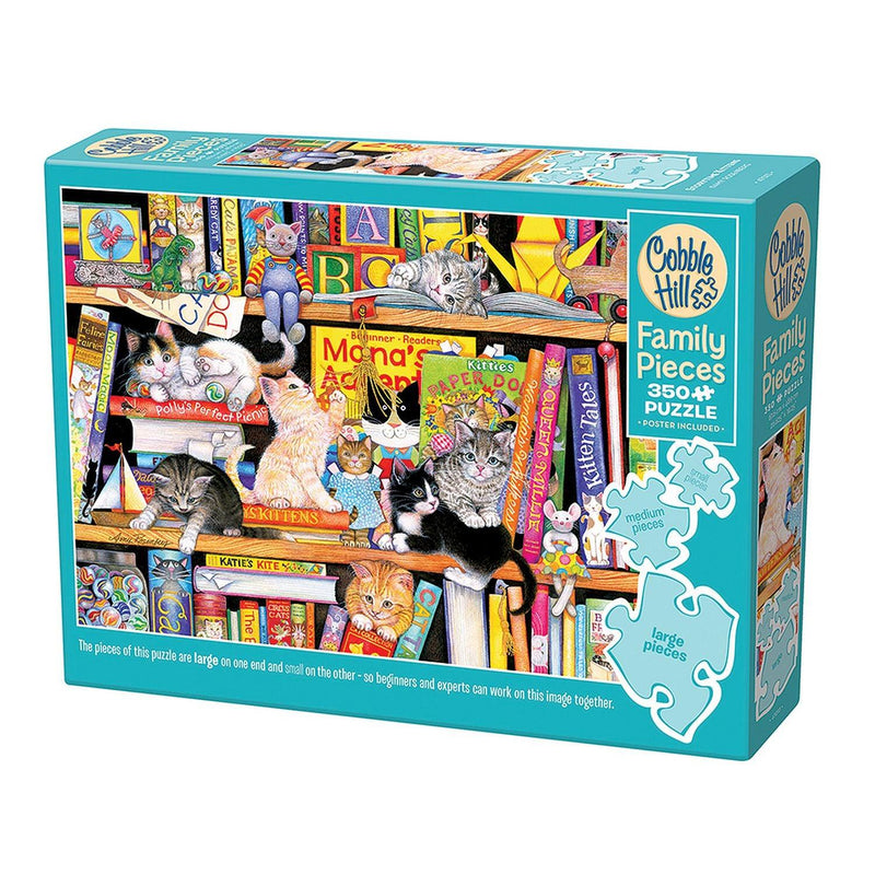 Cobble Hill - Storytime Kittens - Family Pieces 350 - Limolin 