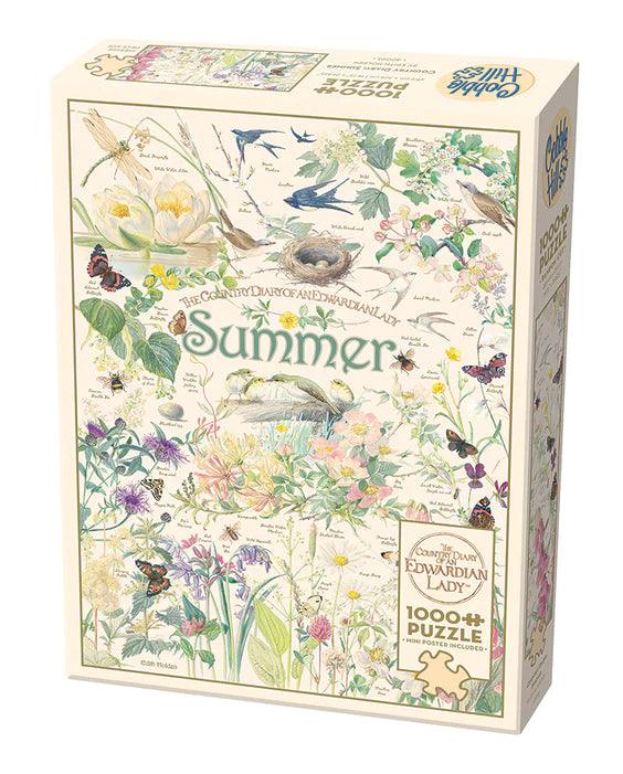 Cobble Hill - Summer (1000-Piece Puzzle) - Limolin 