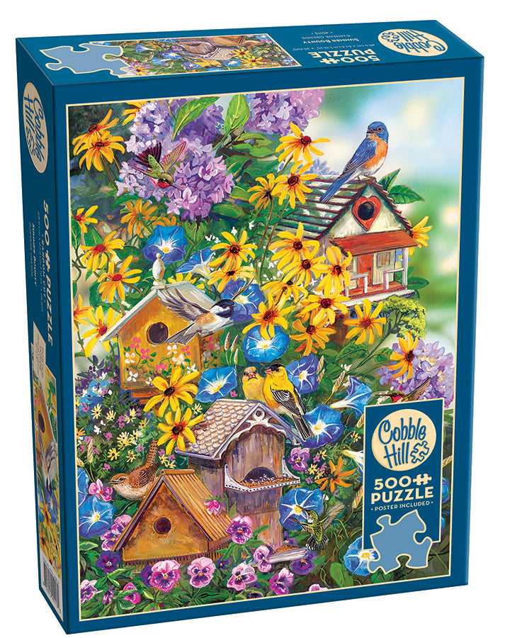 Cobble Hill - Summer Bounty (500-Piece Puzzle) - Limolin 