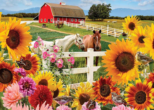Cobble Hill - Sunshine Farm (35-Piece Puzzle Tray) - Limolin 