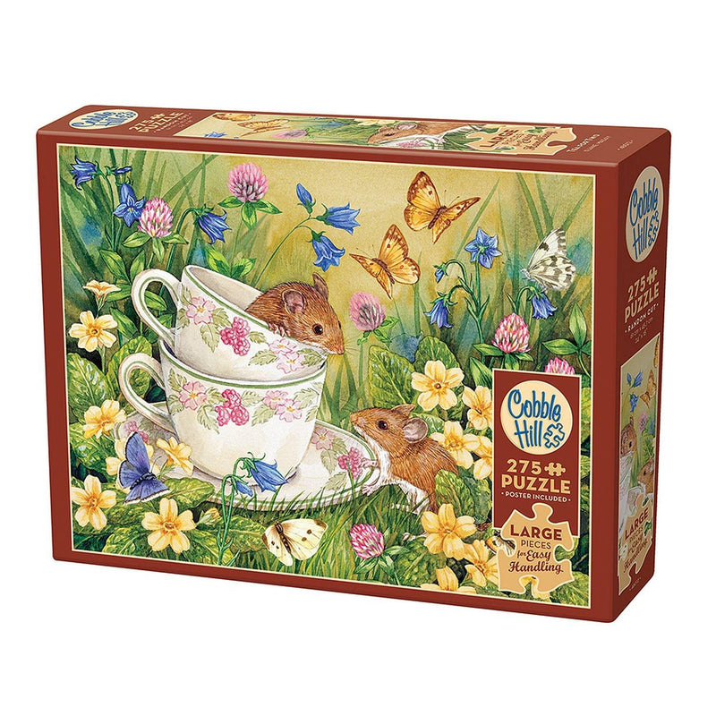 Cobble Hill - Tea For TwO - Easy Handling 275 Piece - Limolin 