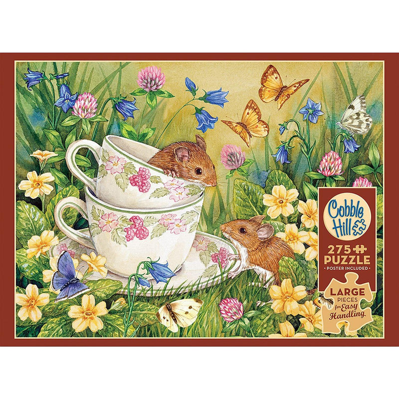 Cobble Hill - Tea For TwO - Easy Handling 275 Piece - Limolin 