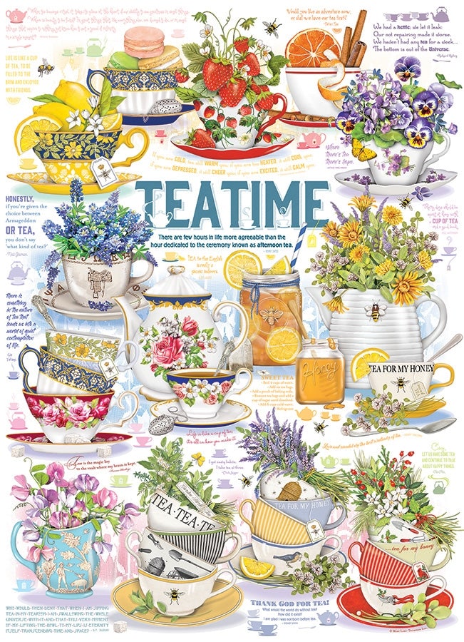 Cobble Hill - Tea Time (1000-Piece Puzzle) - Limolin 