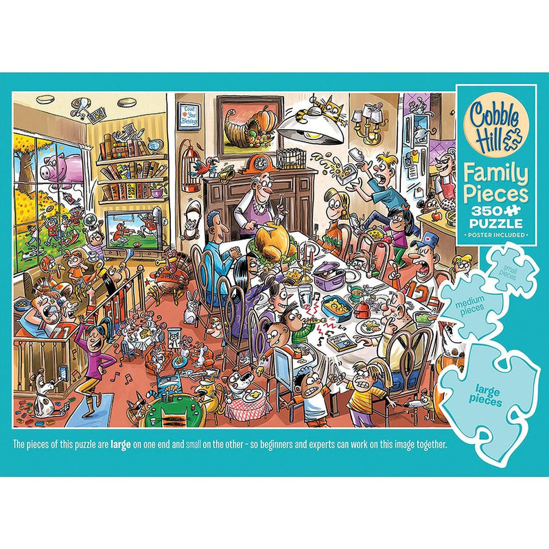Cobble Hill - Thanksgiving Togetherness - Family Pieces 350 - Limolin 