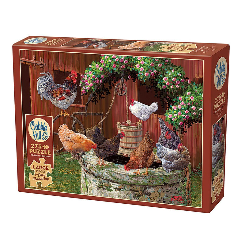 Cobble Hill - The Chickens Are Well - Easy Handling 275 Piece - Limolin 