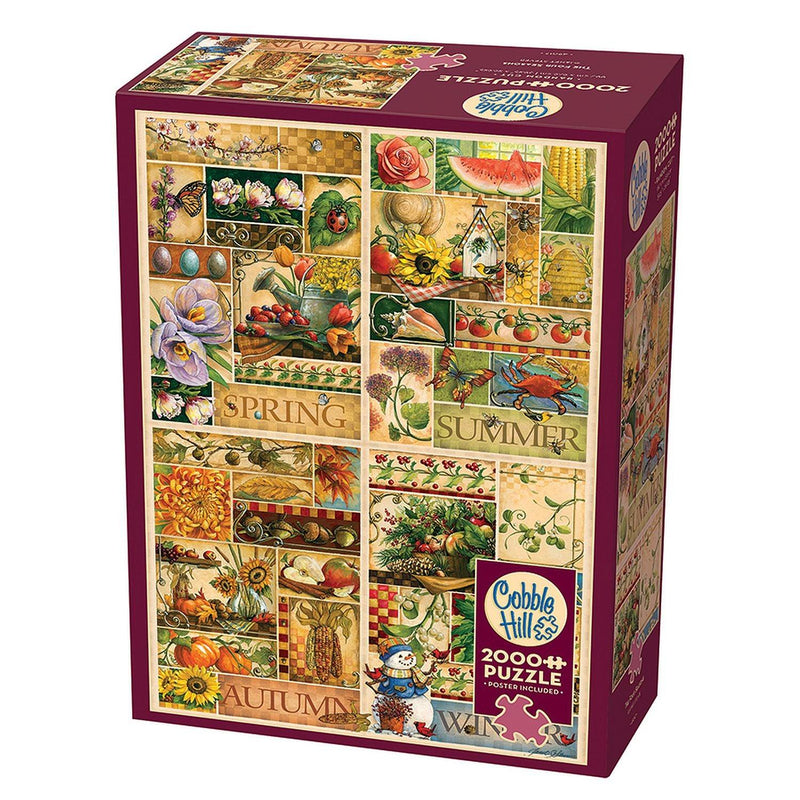 Cobble Hill - The Four Seasons (2000-Piece Puzzle) - Limolin 