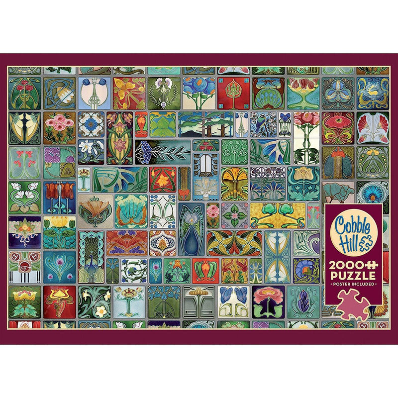 Cobble Hill - Tilework (2000-Piece Puzzle) - Limolin 