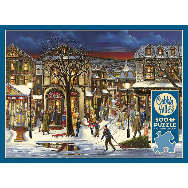 Cobble Hill - Tis The Season (500-Piece Puzzle) - Limolin 