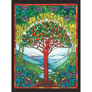 Cobble Hill - Tree of Life Stained Glass | Easy Handling 275 Piece - Limolin 