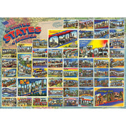 Cobble Hill - Vintage American Postcards (1000-Piece Puzzle) - Limolin 
