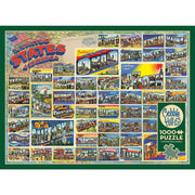 Cobble Hill - Vintage American Postcards (1000-Piece Puzzle) - Limolin 