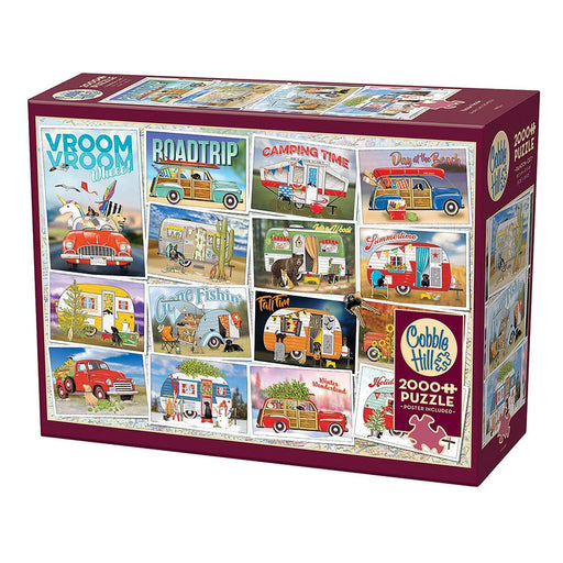 Cobble Hill - Vroom Vroom (2000-Piece Puzzle) - Limolin 