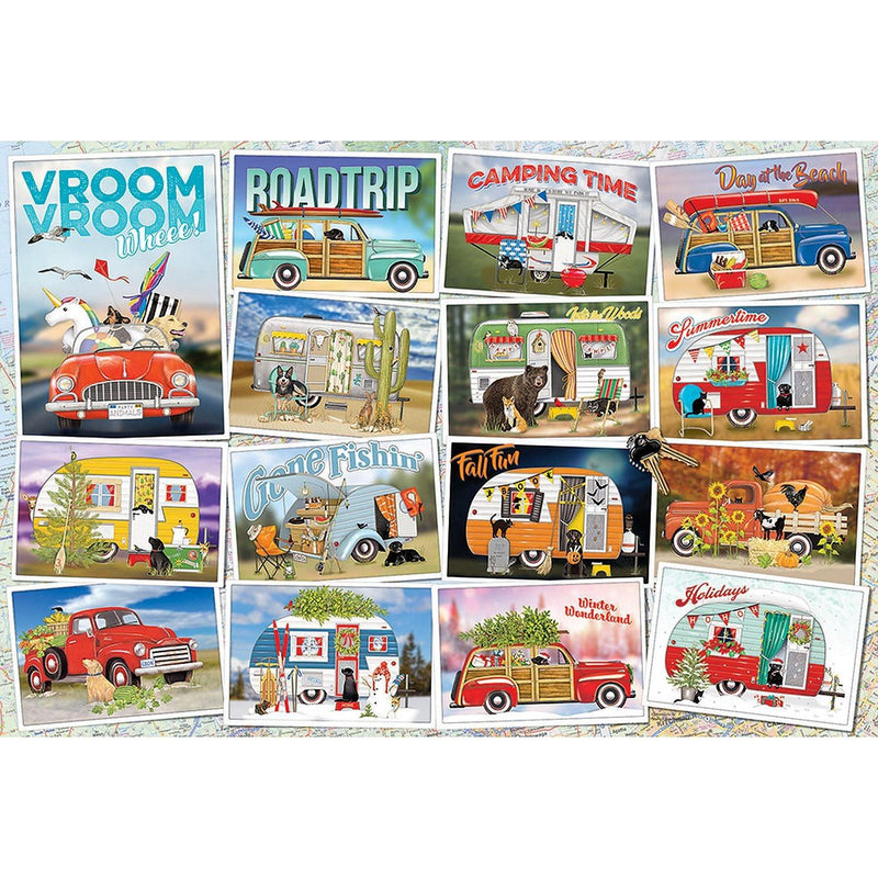 Cobble Hill - Vroom Vroom (2000-Piece Puzzle) - Limolin 