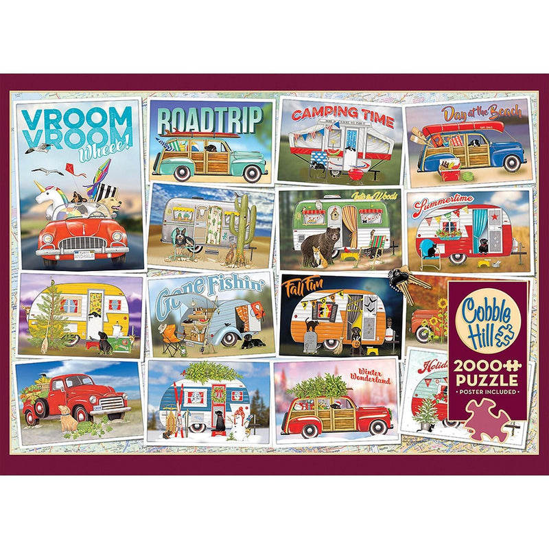 Cobble Hill - Vroom Vroom (2000-Piece Puzzle) - Limolin 