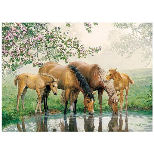 Cobble Hill - Watering Hole (35-Piece Puzzle Tray) - Limolin 