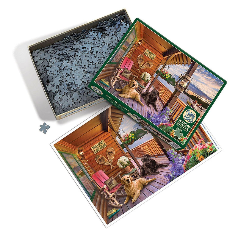 Cobble Hill - Welcome To The Lake House (1000-Piece Puzzle) - Limolin 