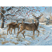 Cobble Hill - Winter Deer (500-Piece Puzzle) - Limolin 