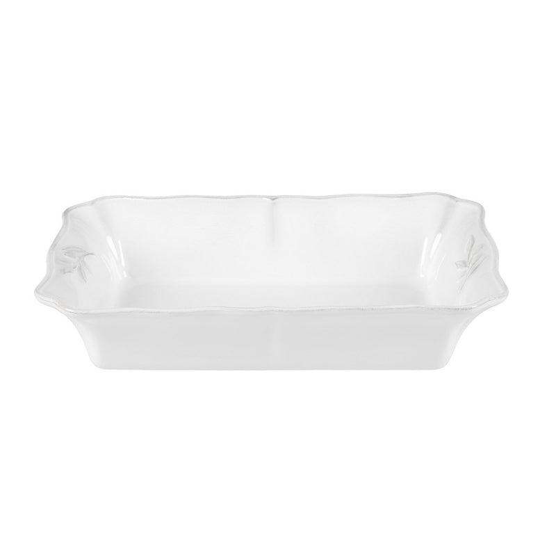 Costa Nova - Alentejo White Large Rectangular Baker - Limolin 