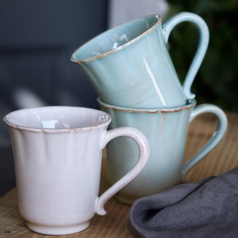 Costa Nova - Alentejo White Mug - Limolin 