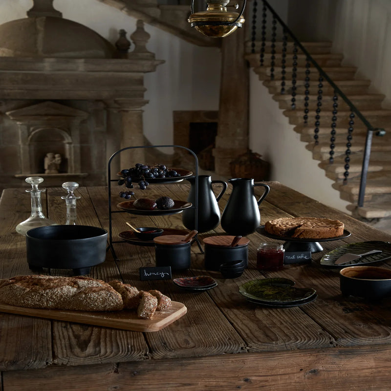 Costa Nova - Boutique Footed plate 28cm - Limolin 