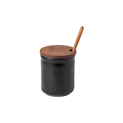 Costa Nova - Boutique Honey jar w/wood lid & scoop - Limolin 