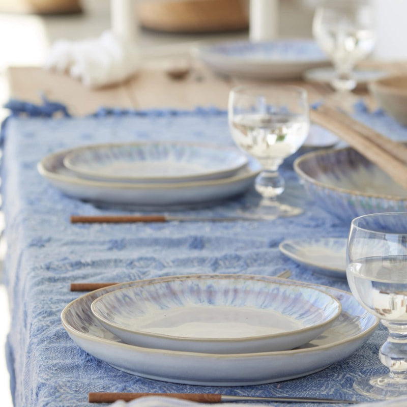 Costa Nova - Brisa Ria Blue Dinner Plate - Limolin 