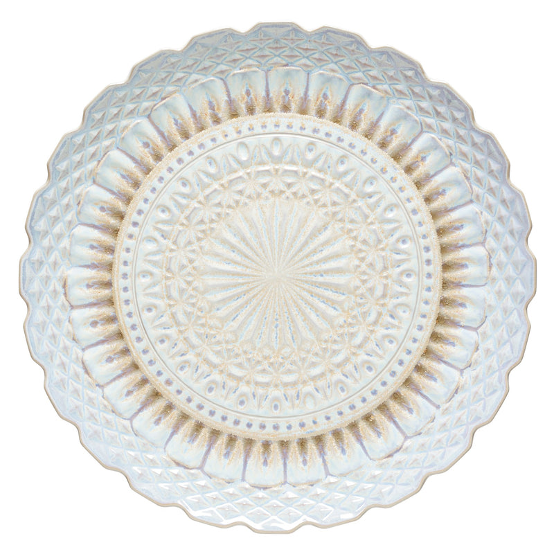 Costa Nova - Cristal Nacre Round platter - Limolin 
