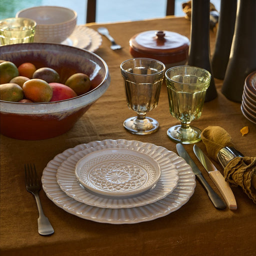 Costa Nova - Cristal White Bread plate - Limolin 